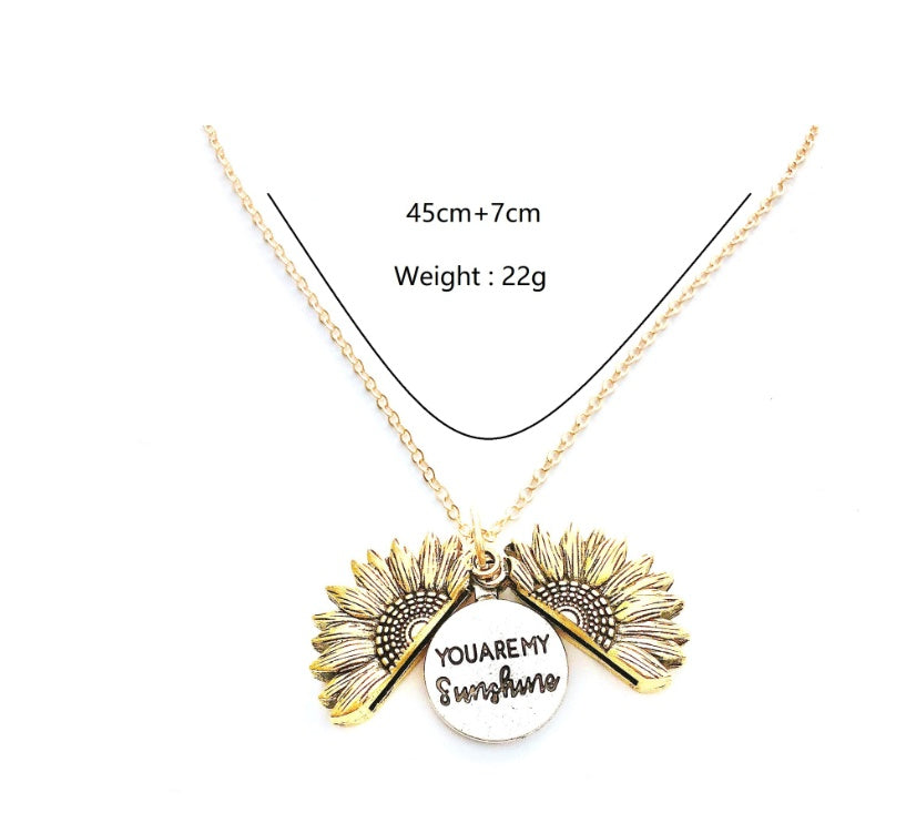 "You Are My Sunshine" Necklace