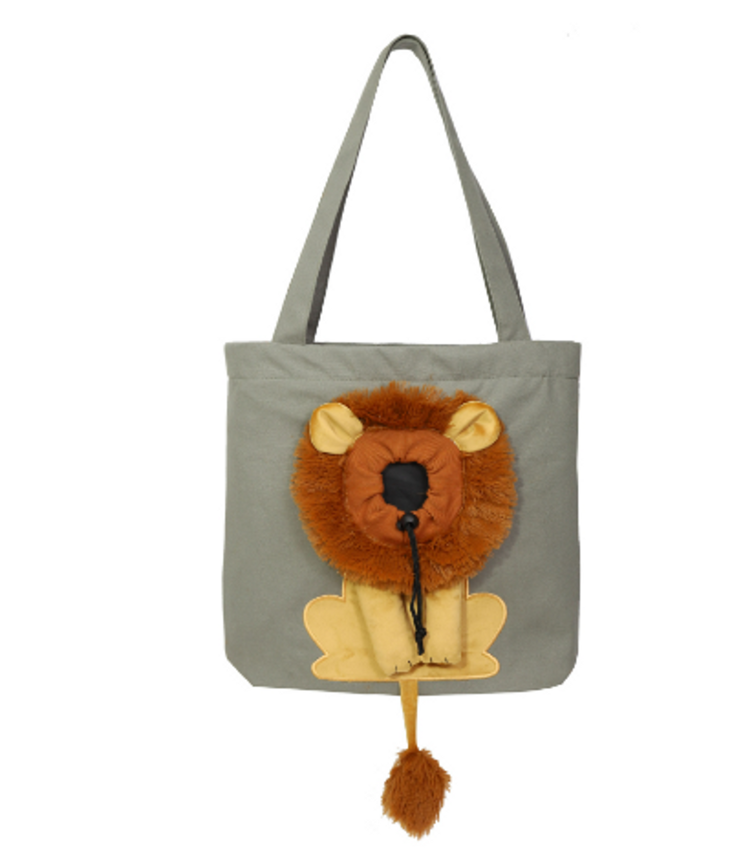 Lion Design Canvas Bag