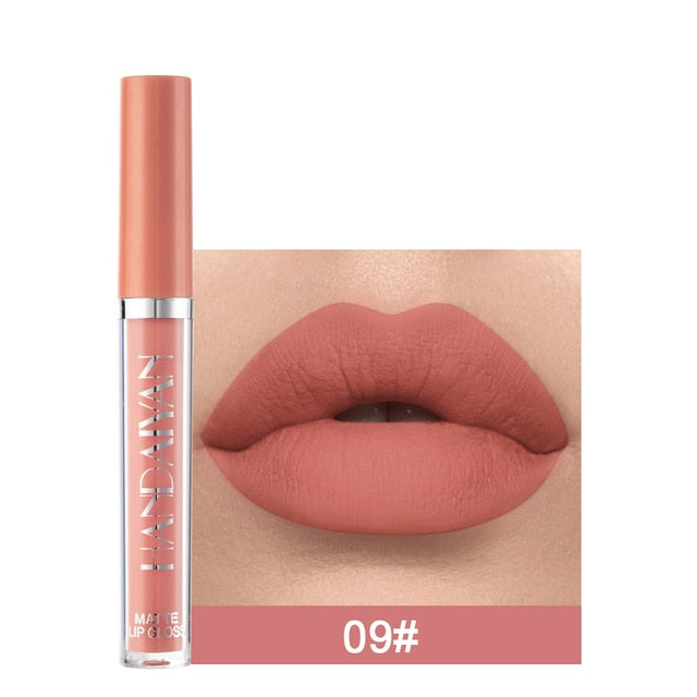 6PC Matte Velvet Lip Gloss Set