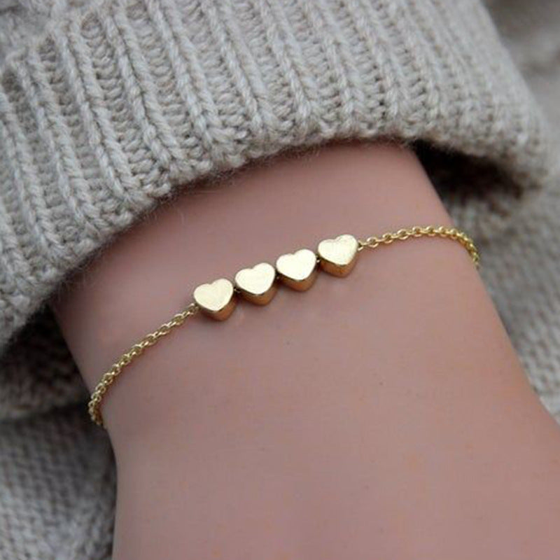 Simple Heart Bracelet