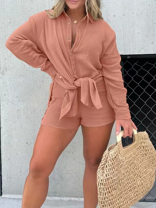 Romper Shirt Dress