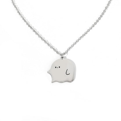 Cute Ghost Little Monster Necklace