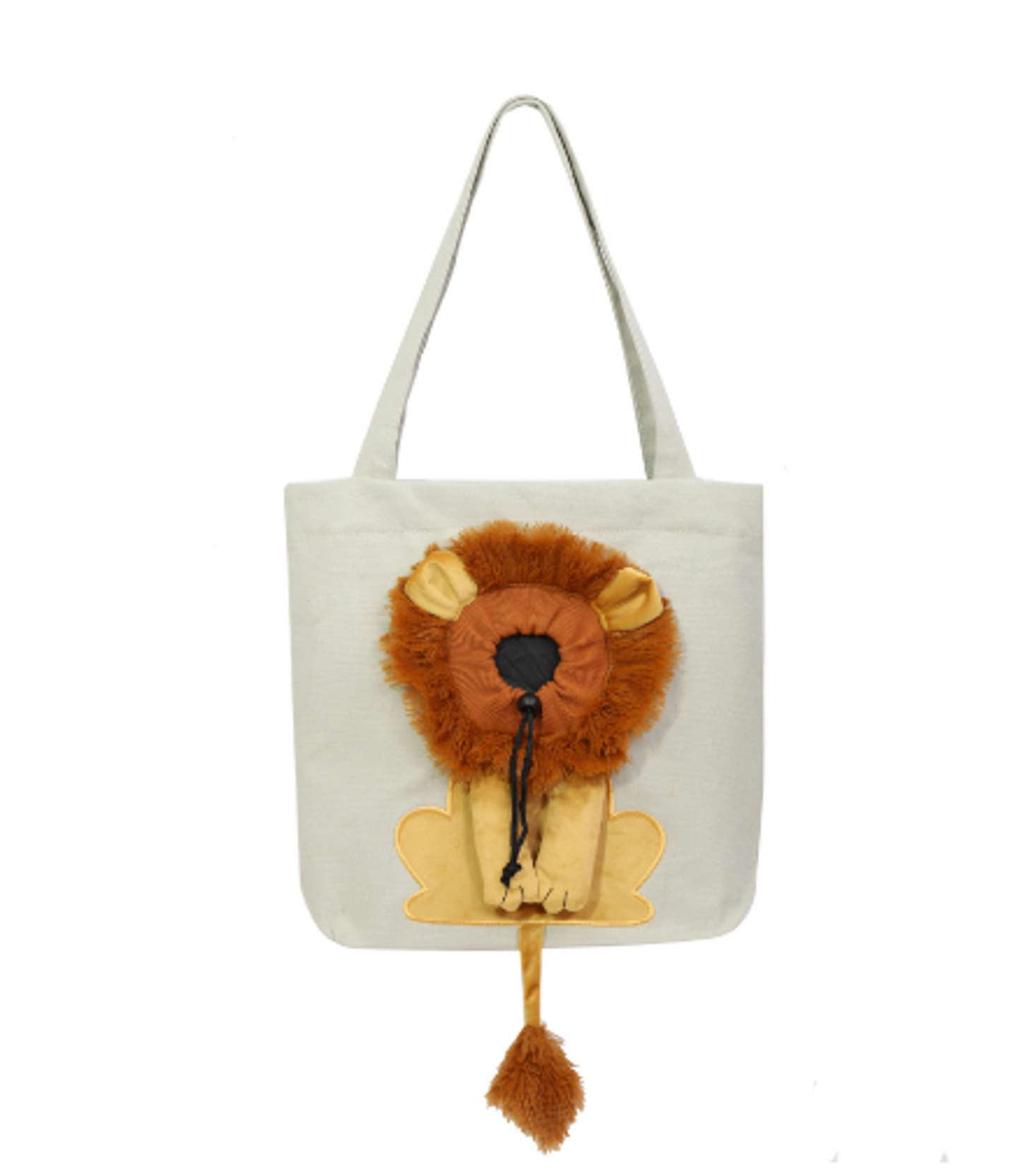 Lion Design Canvas Bag