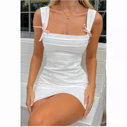 Women'S Nightclub Lace-Up Dress