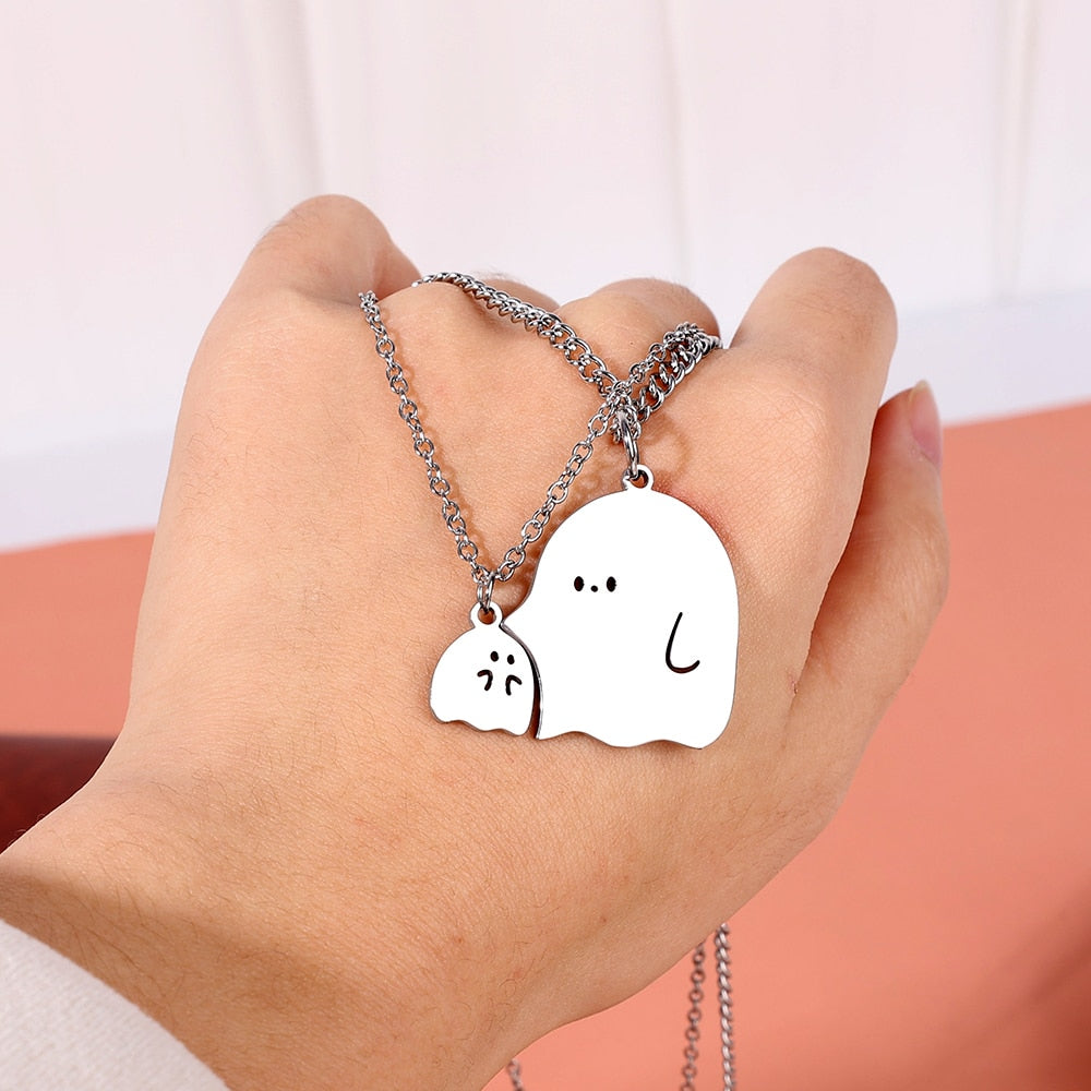 Cute Ghost Little Monster Necklace